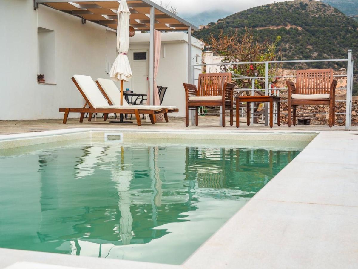 Villa Kampos View - Quiet House At The End Of The Road, Private Pool Kámbos Esterno foto