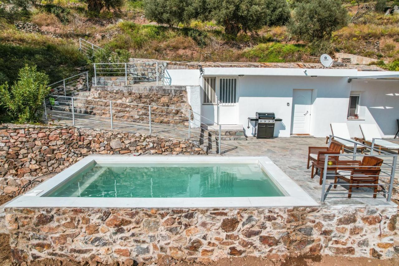 Villa Kampos View - Quiet House At The End Of The Road, Private Pool Kámbos Esterno foto