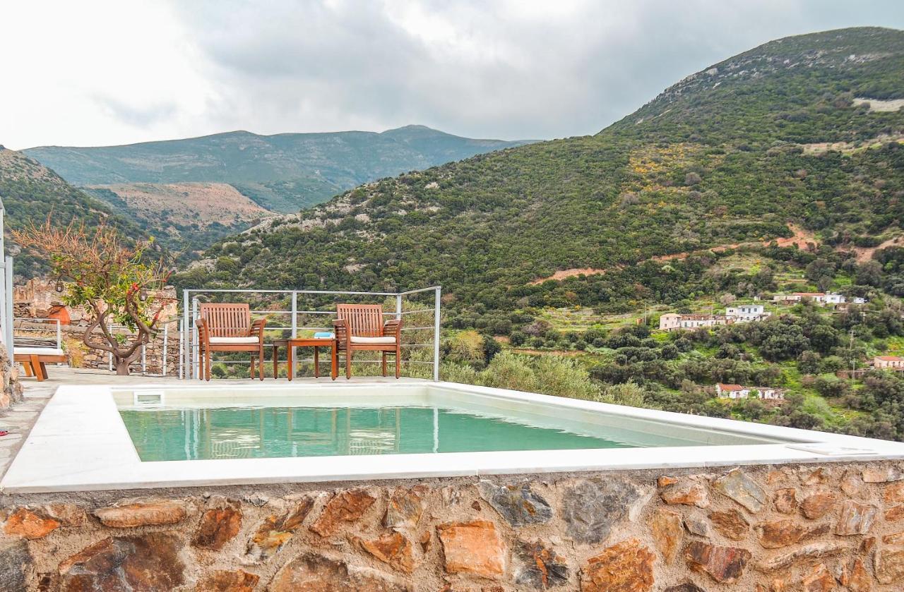 Villa Kampos View - Quiet House At The End Of The Road, Private Pool Kámbos Esterno foto